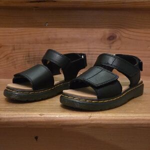 Dr. Martens Kids Black Sandals